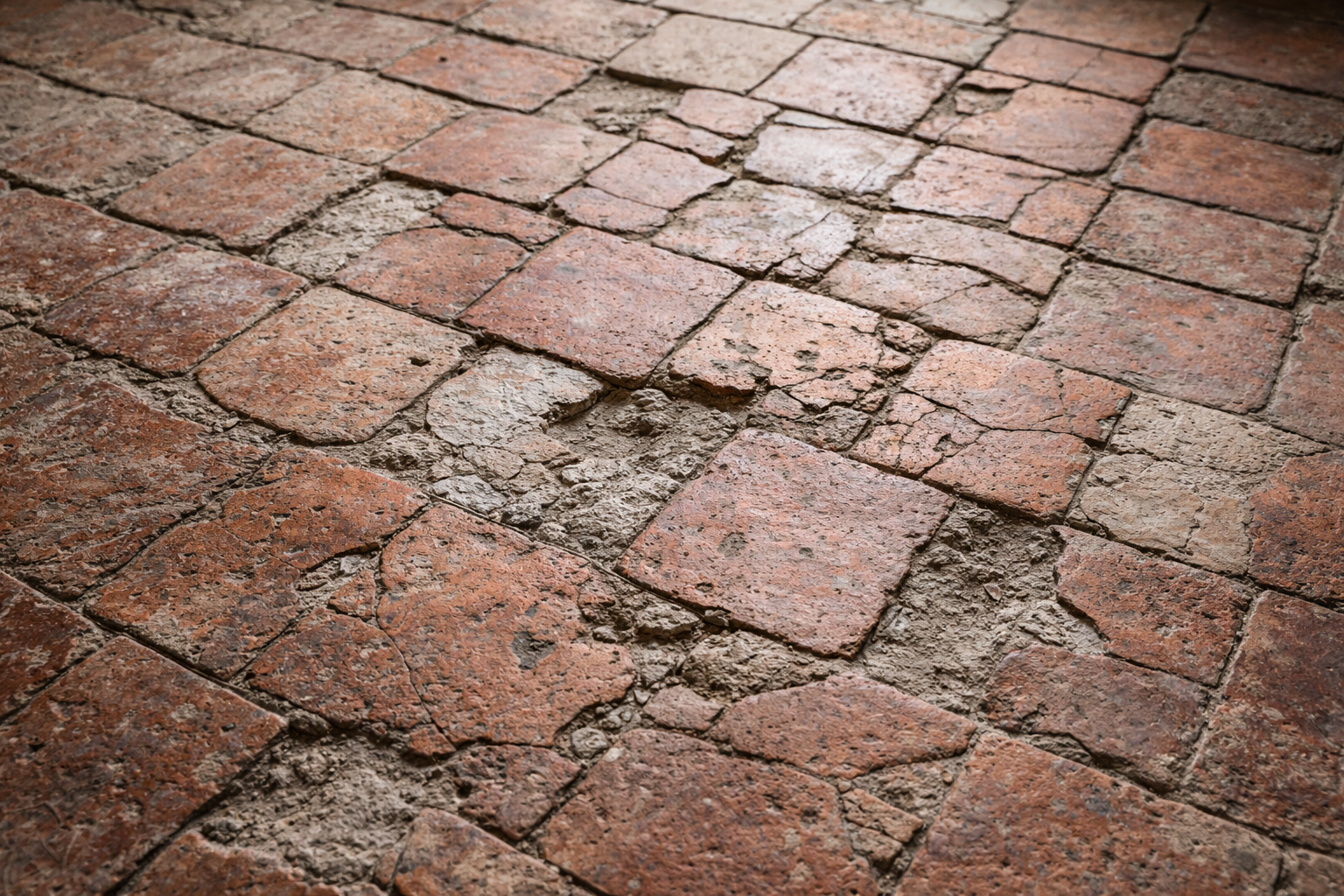 Terracotta microcement - Før